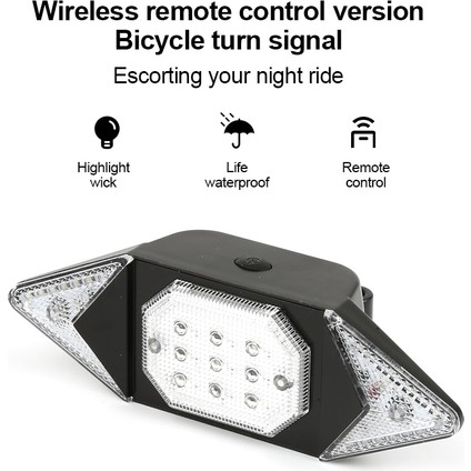 Mavi Stil Uzaktan Kumanda Bisiklet Hafif Bisiklet Dönüş Sinyali Şarj Edilebilir Bisiklet Arka Arka Lamba Bisiklete Binme Güvenlik Uyarı Lambası Bisiklet Aksesuarları Parçası (Yurt Dışından) fiyatları