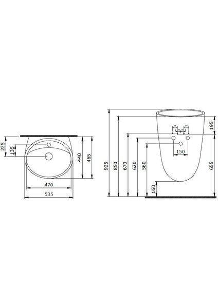 Venezia Asma Monoblok Lavabo Mat Yasemin 1083-007-0126 fiyatları
