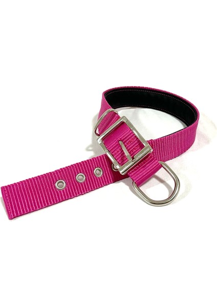 Köpekler Için Yumuşak Dokulu Boyun Tasması Pembe 3X50-58 cm