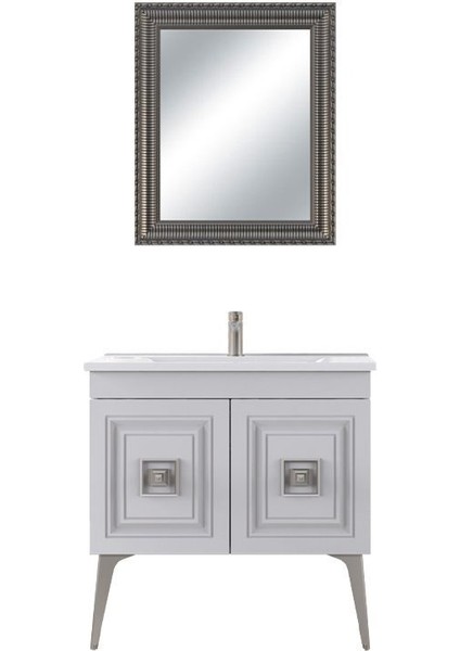 Nile 85 cm Banyo Dolabı Renk Antique White Chrome indirimleri
