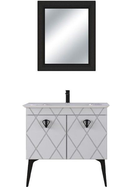 Cosmos 90 cm Antique White Banyo Dolabı indirimleri