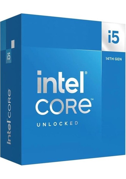 Core i5 14600K 2,6 GHz 24 MB Cache 1700 Pin İşlemci