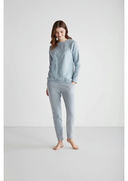 Kadın Polar Pijama Takım 16960