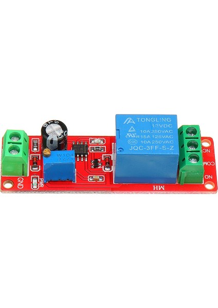 12V 0-10sn Gecikme Zamanlayıcı Monostabil Anahtar Röle Modülü NE555 Araba Osilatörü