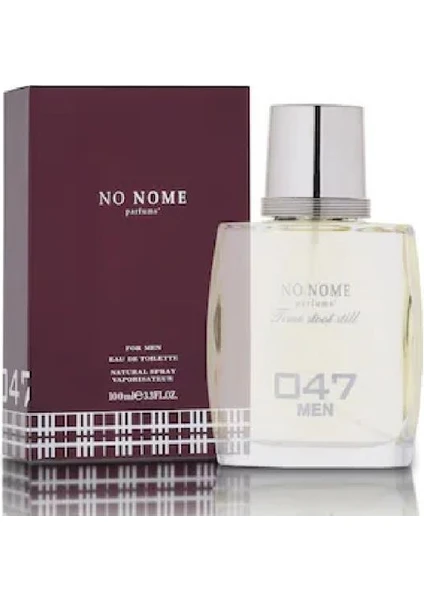 No Nome 047 Man Burbry Classıc Edt 100 ml Erkek Parfüm