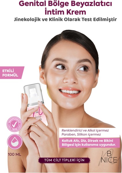 Genital Bölge Intim Krem - Koltuk Altı Diz Dirsek - 100ML modelleri