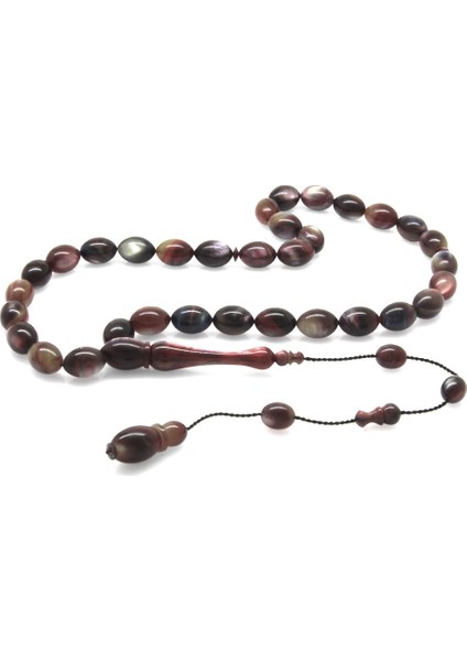 Sistemli Arpa Kesim Multicolor Sedefli Colorful Katalin Tesbih