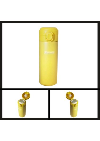Uyguna-Yakala 420 ml Sarı (OUT-5150) Orcamp Mug TERMOS-ERM.126 fiyatları