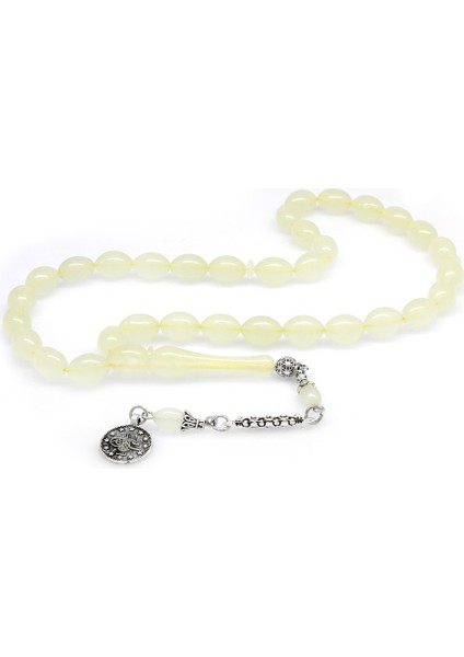 Kararmaz Metal Püsküllü Basic Model Arpa Kesim Kedigözü Tesbih