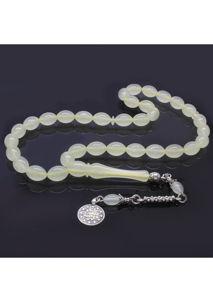 Kararmaz Metal Püsküllü Basic Model Arpa Kesim Kedigözü Tesbih indirimleri