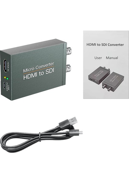 HDMI To Dsı Dönüştürücü Hdmı Sdı Bnc Video Ses Dönüştürücü