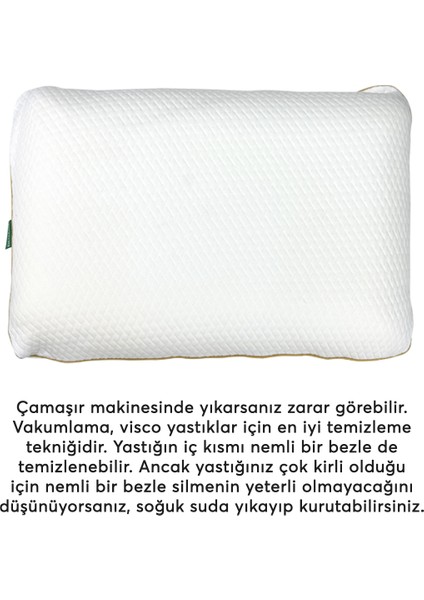 Visco Hight Comfort Yastık 39*58*16 cm 2 Adet