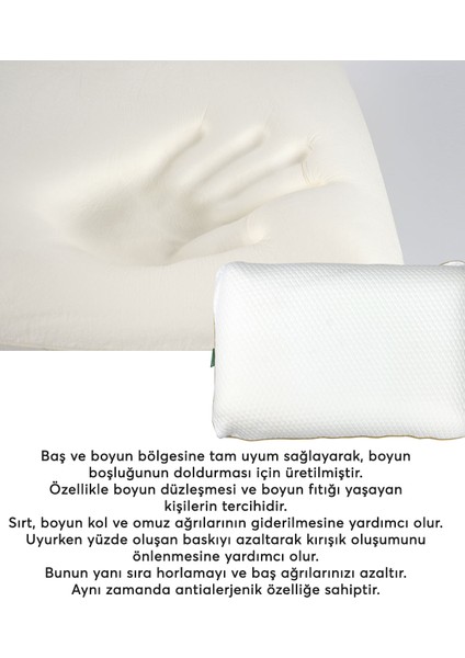 Visco Hight Comfort Yastık 39*58*16 cm 2 Adet