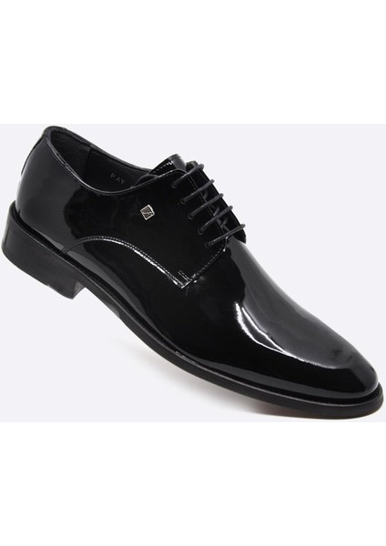 Siyah Rugan Deri Klasik Erkek Ayakkabı 8003-2 430 fırsatları
