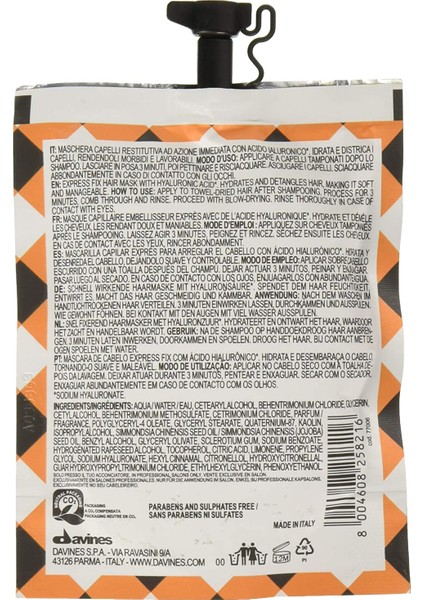 The Quick Fix Circle Hızlı Etkili Çok Yönlü Saç Bakım Maskesi 50 ml