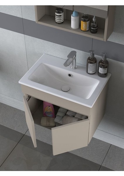 Dalyan 60 cm Banyo Dolabı Renk Latte fiyatları