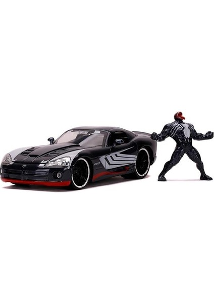 Venom And 2008 Dodge Viper 1/24 Model Araba