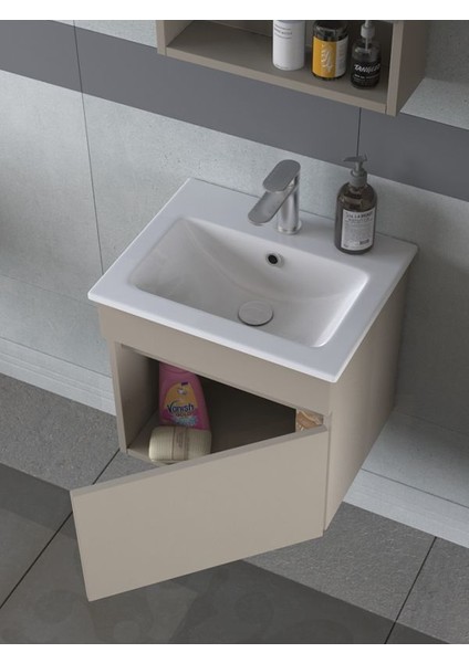 Dalyan 50 cm Banyo Dolabı Renk Latte fiyatları