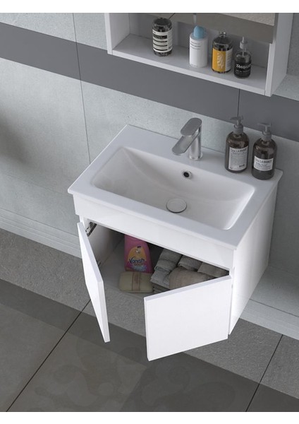 Dalyan 60 cm Banyo Dolabı Renk Mat Beyaz fiyatları