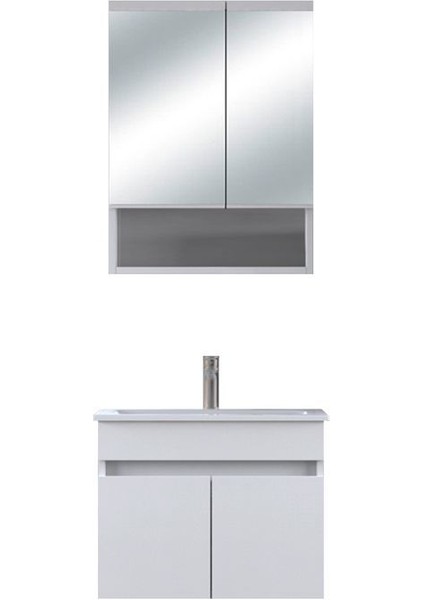 Dalyan 60 cm Banyo Dolabı Renk Mat Beyaz fırsatları