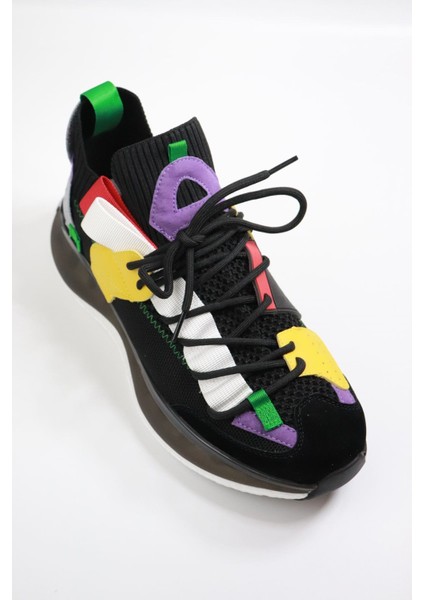 - 24Y500-7 Siyah Renkli Erkek Sneakers Ayakkabı fiyatları
