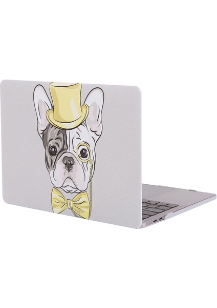 Macbook Air M1 Kılıf 13 inç A1932 A2179 A2337 ile Uyumlu Dog02NL