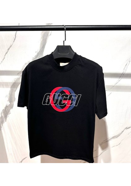 Pamuklu Jarse Baskılı T-Shirt
