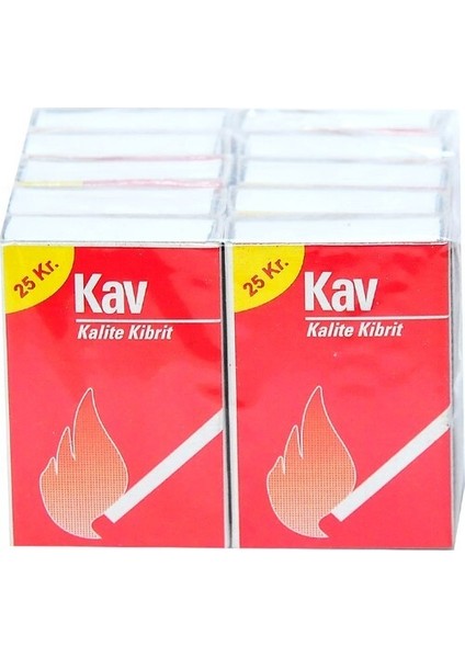 KAV KİBRİT10X10100LÜ (3791)