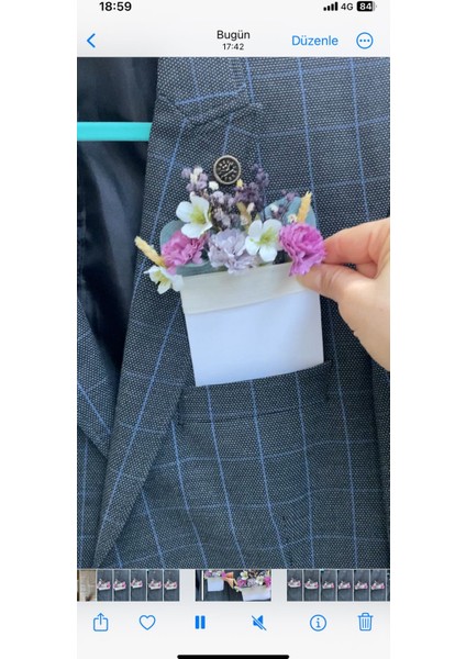 Damat Yaka Çiçeği Sağdıç Çiçeği,gelin Çiçeği,yaka Çiçeği