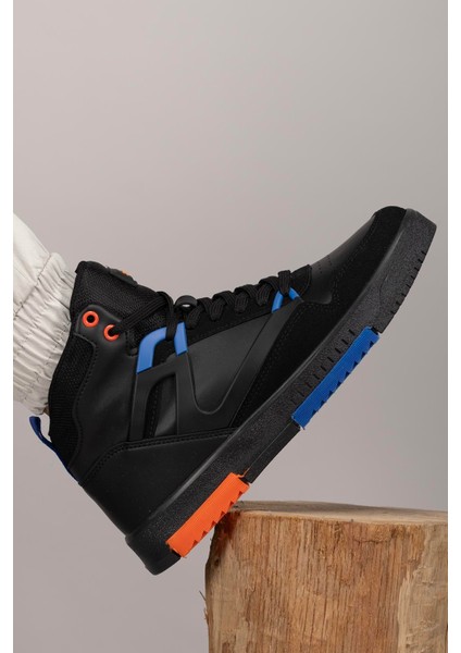 Erkek Comfort Sneaker Bot 001263SIYAH Saks