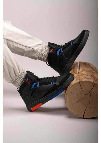 Erkek Comfort Sneaker Bot 001263SIYAH Saks