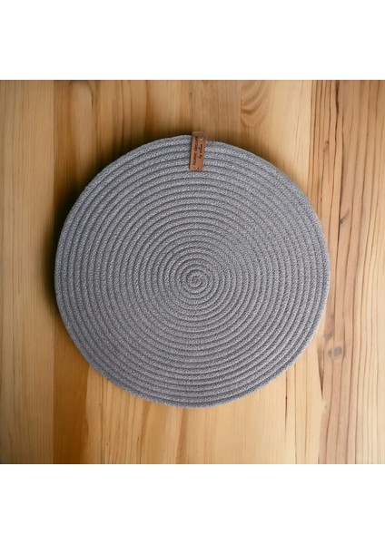 2 Kişilik Amerikan Servis Supla Takımı Tabak Altlığı Mutfak Hasır Sepet Sunum Hediye 33X33CM
