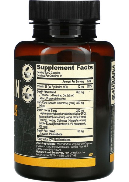 Alpha Brain, Memory & Focus, 30 Capsules