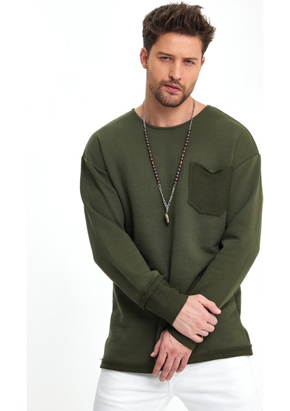 3 Iplik Oversize Püskül Manşet Bohem Sweat