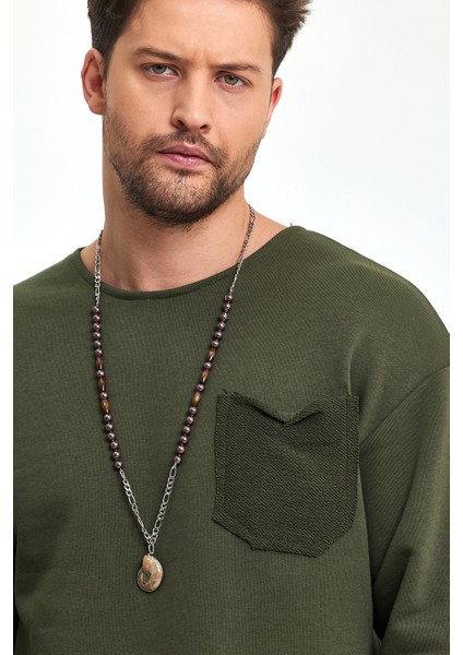 3 Iplik Oversize Püskül Manşet Bohem Sweat fırsatları