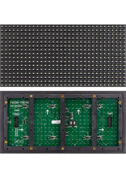 LED Panel P10 16X32 Yeşil Kayan Yazı Tabela fiyatları