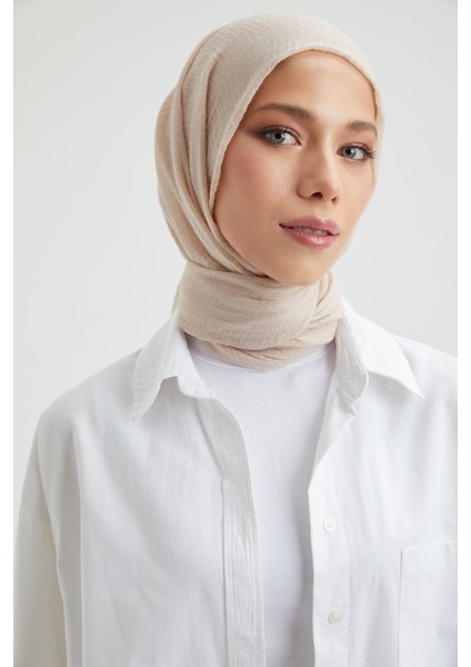 - Pamuk Şal - Bürümcük - Bej fırsatları