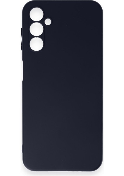 Galaxy A14 4g Kılıf Antibakteriyel Esnek Soft Parmak İzi Yapmaz Silikon - Lacivert