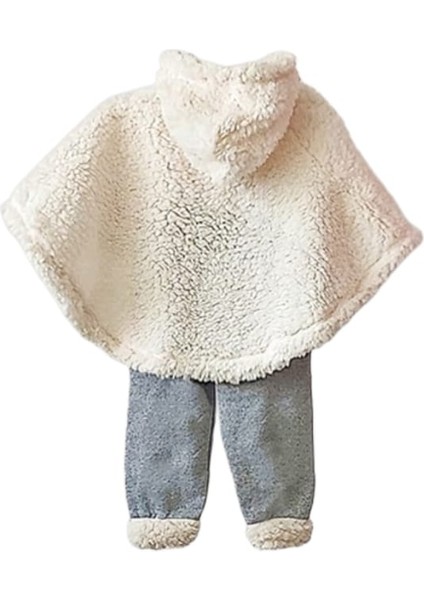 Kapüşonlu Bebek Panço Takım fiyatları