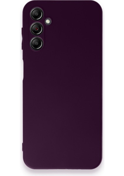 Galaxy A14 4g Kılıf Antibakteriyel Esnek Soft Parmak İzi Yapmaz Silikon - Mor fiyatları