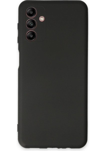 Galaxy A04S Kılıf Antibakteriyel Esnek Soft Parmak İzi Yapmaz Silikon - Siyah