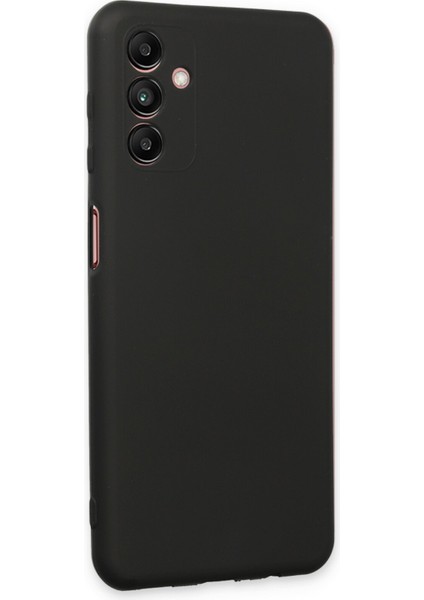 Galaxy A04S Kılıf Antibakteriyel Esnek Soft Parmak İzi Yapmaz Silikon - Siyah