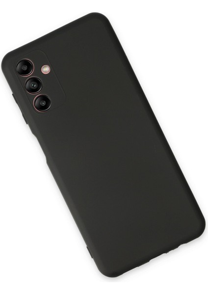 Galaxy A04S Kılıf Antibakteriyel Esnek Soft Parmak İzi Yapmaz Silikon - Siyah