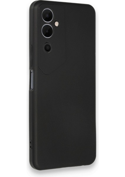 Tecno Pova Neo 2 Kılıf Antibakteriyel Esnek Soft Parmak İzi Yapmaz Silikon - Siyah
