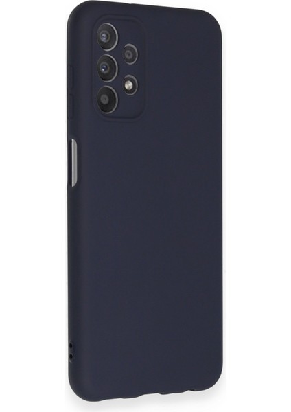 Galaxy A13 4g Kılıf Antibakteriyel Esnek Soft Parmak İzi Yapmaz Silikon - Lacivert fiyatları