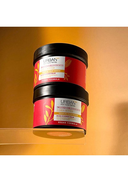 Saç Bakım Maskesi Twisted Curls Hibiscus & Shea Butter 230 ml