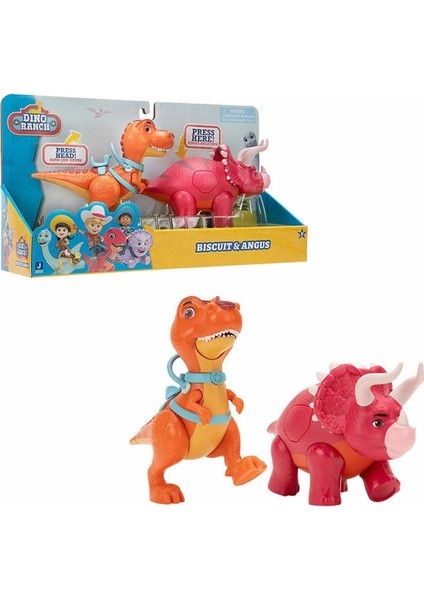 DNA02000 Dino Ranch Delüks Figür Paketi - DNR0007 +3 Yaş