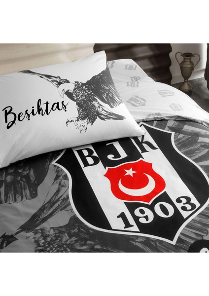 - Beşiktaş Kartal Tek Kişilik Lisanslı Nevresim Takımı