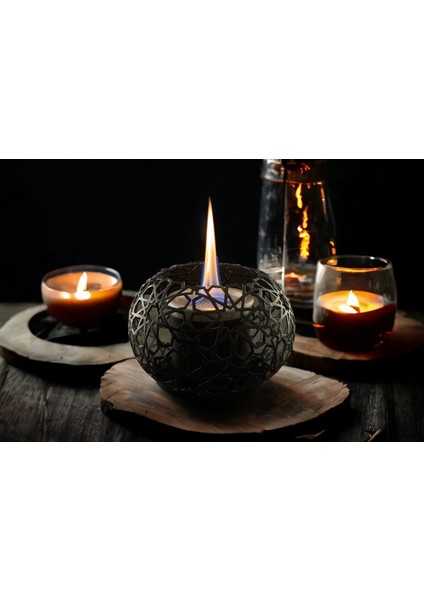 Tekno Trust Lotus Taşınabilir Lüks Bioethanol Şömine, Portatif Şömine, Ateş Çukuru, Özel Tasarım Şömine