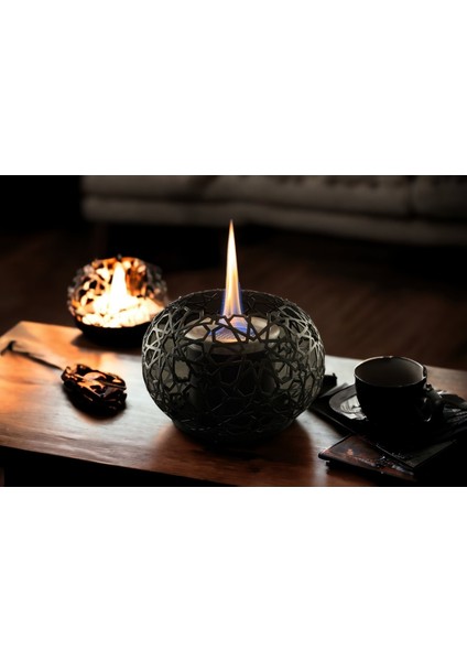 Tekno Trust Lotus Taşınabilir Lüks Bioethanol Şömine, Portatif Şömine, Ateş Çukuru, Özel Tasarım Şömine fırsatları